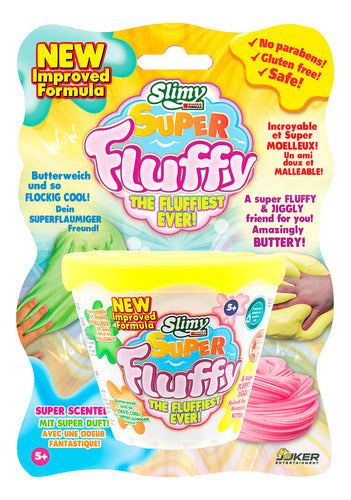 Slimy Slime Super Fluffy 100g Yellow in Blister 0