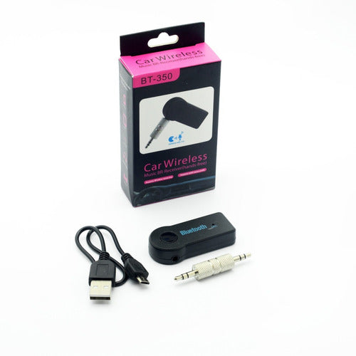 Gran Calidad Receptor Bluetooth Para Auto Color Negro(spica) 3