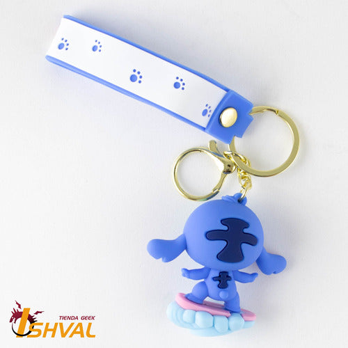 Geek Rubber Keychain - Anime, Comics, and Drawings Characters 23