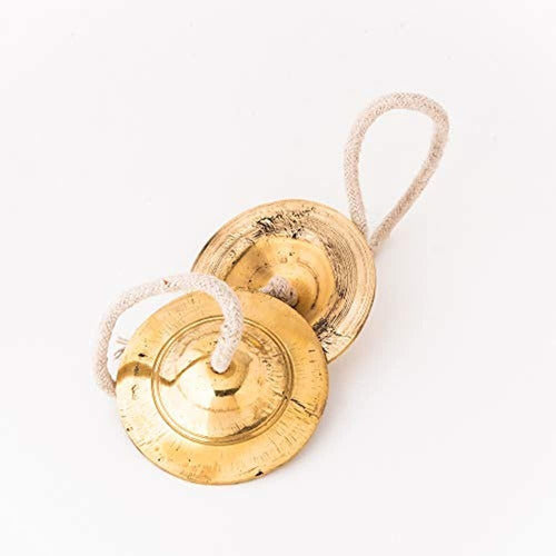 Satnam Kartals Brass Hand Cymbals - Par 1