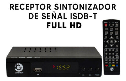 Sintonizador Hd De Tv Digital Isdbt Hdmi Rca Television Dimm 1