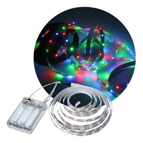 Aloha 2M Multicolor Adhesive LED Light Strip 1