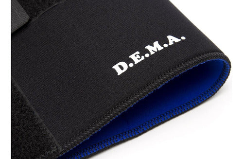 Men's Neoprene Thermal Lumbar Reducer Belt with Containment Rods - D.E.M.A. F043 5