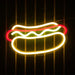 Custom Neon LED Pancho Hot Dog Sign Plug 220V Made to Order 0