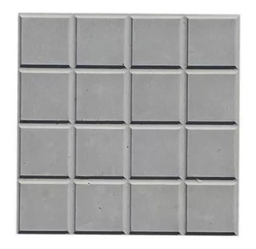 5 Formas Abs 1mm Ladrilho 33x33x1,5cm Piso Xadrez 25 1