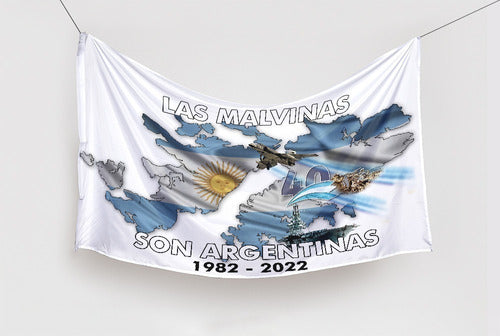 Ranwey Bandera Heroes De Malvinas B005 0