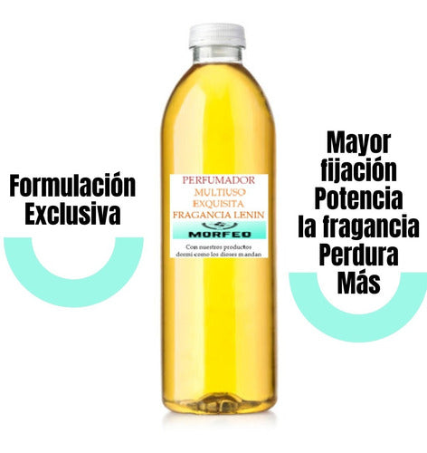 Morfeo Perfumador Textil, Ropa, Y De Auto Fragancia Lenin 1 Litro 1