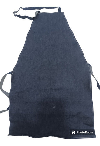 Kron Blue Denim Apron - Industrial, Gastronomic 0