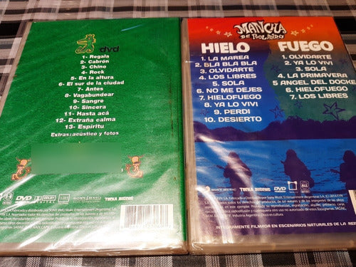 Mancha De Rolando - Espíritu - Hielo Fuego - 2 Dvd Nuevos 1