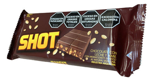 Shot Chocolate Tablet 170 Gr Box X 20 Units 0