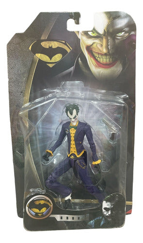 Muñeco Guason Articulado Batman Joker 18cm Excelente Calidad 0