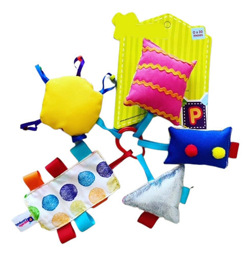 PEQ COMPAÑIA Set Juego Sensorial Texturas Trapito Apego Bebes P.c 0