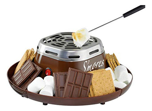 Conjunto De Aço Inoxidável Elétrico Interno S'mores Maker No 7