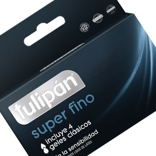 Tulipán Preservativos Látex Super Fino 3 Cajas X12u Discreto 5