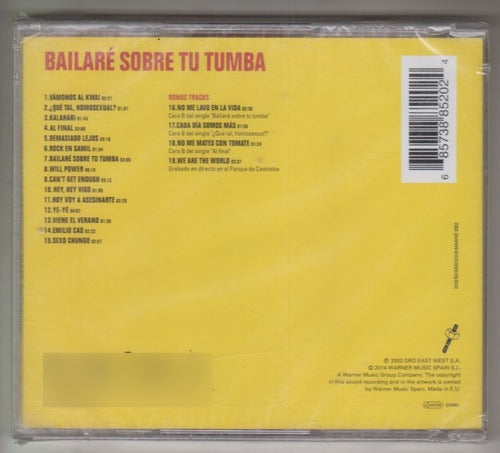 Punk Rock Cd Siniestro Total Bailare Sobre Tu Tumba Cerrado 1