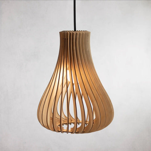 Pendant Ceiling Lamp Nordic Design Premium MDF Drop 14
