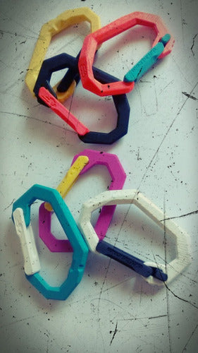 Full3d Reinforced Automatic Plastic Carabiner - Beautiful Colors 2