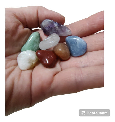 Kit 7 Chakras Energetic Stones Harmonization Crystals 1