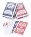 Plastic-Coated Poker Playing Cards Pack of 3 Units 0