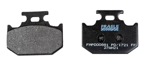 Fras-le Brake Pad Rear Xtz 250 Ys 250 Dr 250 El Tala 0