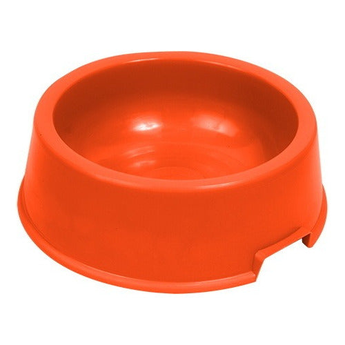 Luzo Small Round Pet Food and Water Bowls - Pack of 2 3