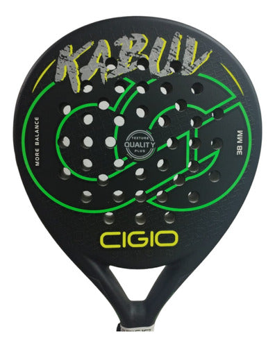 Cigio Kabul Premium Padel Paddle + Grip + Protector 3