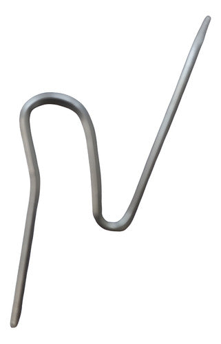 AVIOINDUMENTARIA Curtain Pin Hook Pack of 100 Units 0