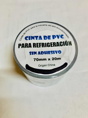 Micron Cinta Pvc Sin Adhesivo Aire Acondicionado 70mm X 20mt 0