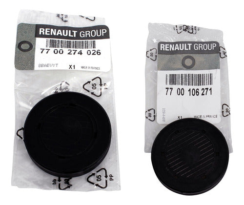 Set of 2 Cylinder Head Plug Caps for Renault F4r 2.0 16v 0