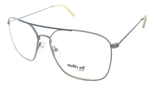 Motor Oil Aviator Metal Frame Prescription Glasses 205 0