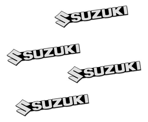 Suzuki 3D Aluminum Adhesive Emblem Badge 3