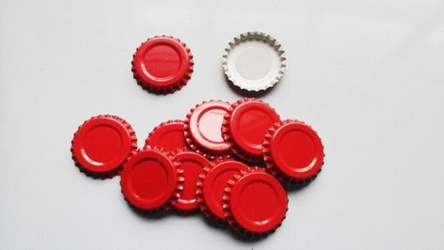 Corona 300 Gold Caps 40mm Metal for Sauce Bottles 0