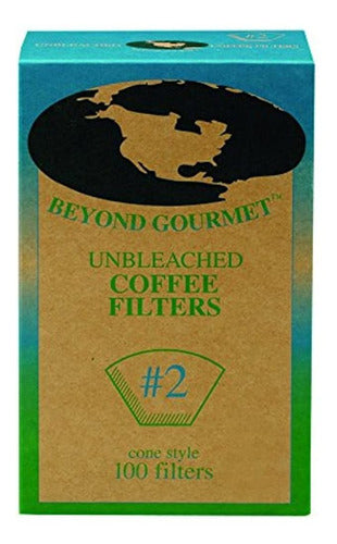 Beyond Gourmet Paper Coffee Filter Number 2 Size Filter Brews 0