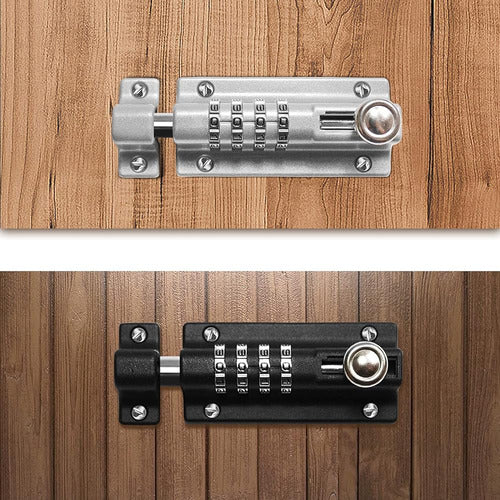 Reset-008 Combination Locking Pin, Security Slide Bolt Lock 2