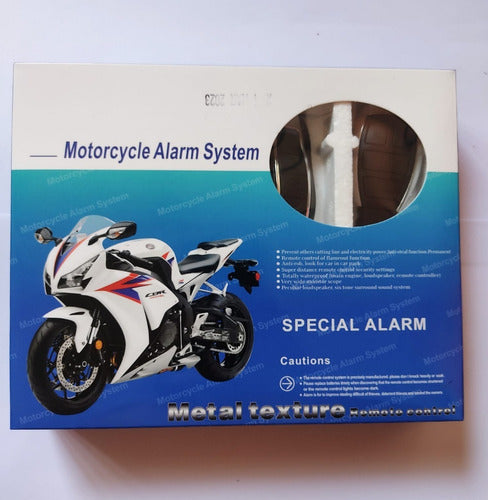 Alarma Moto 12v Arranque A Distancia 125db 2 Controles !!!!! 0