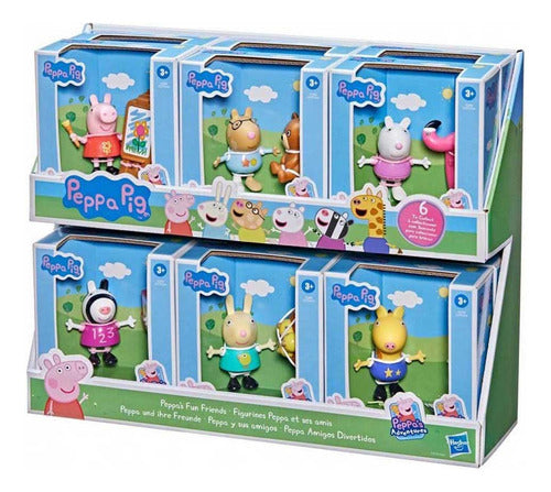 Hasbro Peppa Pig and Friends Action Figure Set with Accessory 6