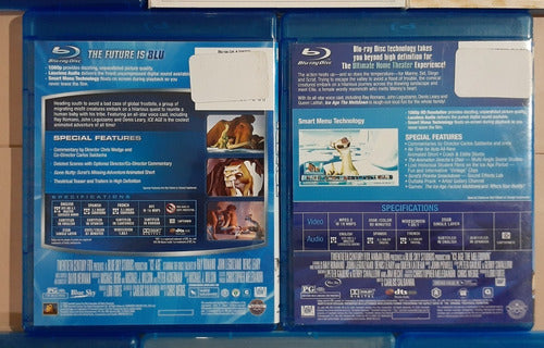 La Era De Hielo + Alvin Y Ardillas 8 Pelis Blu-ray Original 4