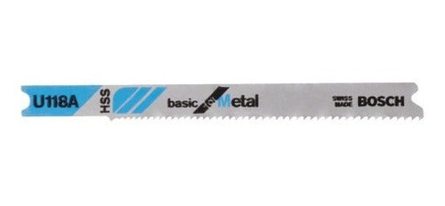 Bosch U 118A Basic Jigsaw Blade for Metal 0