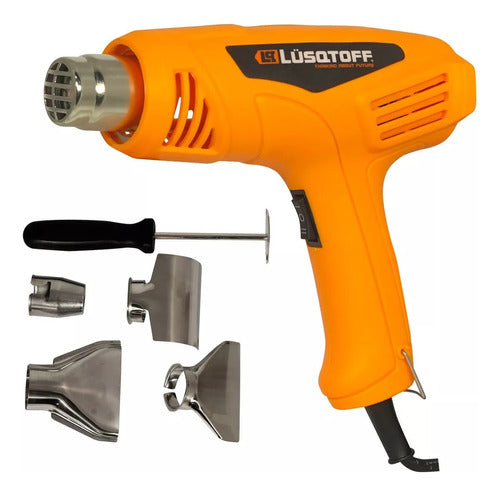 Lusqtoff 1600W Heat Gun, Hot Air 2 Temp 350-500ºC 0
