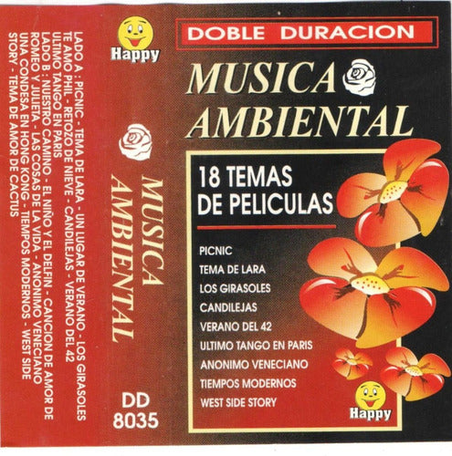 Cassette Música Ambiental 18 Temas De Películas Paul Brian 0