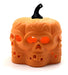 Colores Mini Pumpkin Lamp with Various Skulls Halloween LED X1 0