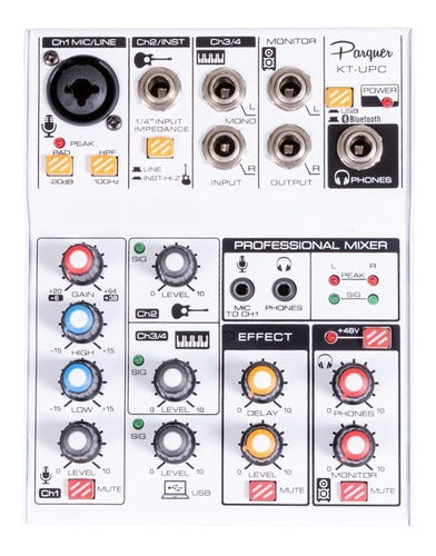 Parquer Kt-upc 3 Channels Mixer + Usb Interface 0