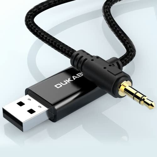 Adaptador Usb A Jack 3.5mm Para Pc, Ps4, Ps5 (1.2m De Largo) 5