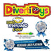 Diverti Toys 6 Rubber Balls with Various Character Designs - Fun for Kids 1