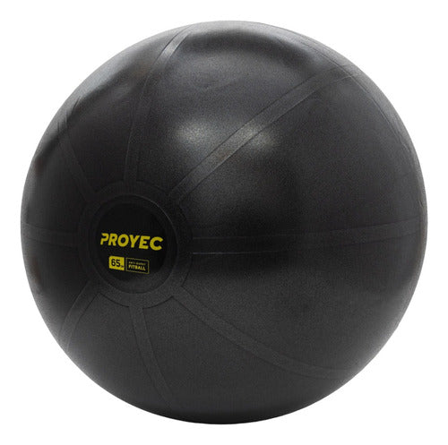 Proyec Swiss Gym Ball 65 cm + Fitness Gym Inflator 22