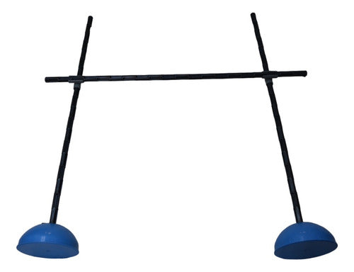 New Plast Adjustable Hurdle Set 30cm 50cm 70cm 1m 6