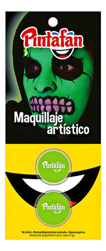 Maquillaje Artistico Verde Fluo Pack X1 (2u) 0