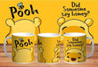 Animefan_ar Personalized Disney Winnie Pooh Plastic Mug 1