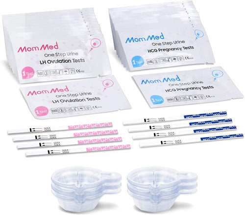 Mommed Ovulation Test Kit with 10 Tests + 1 Pregnancy Test - 99% Accuracy 0