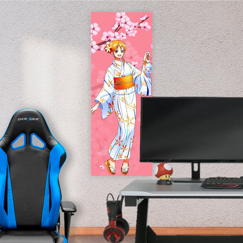 Animeras Large Canvas 30x80 Cm One Piece Nami Sakuras 1